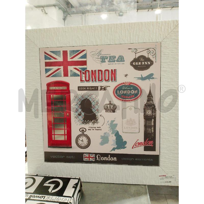 QUADRO LONDRA CORNICE BIANCA | Mercatino dell'Usato San giovanni teatino 1