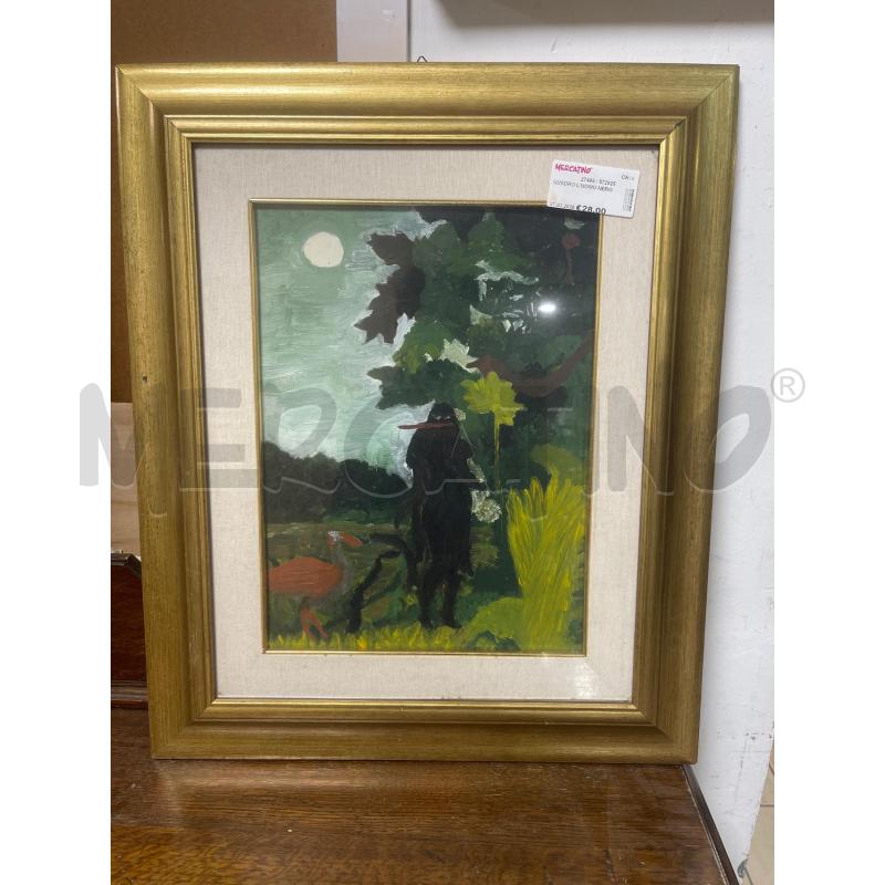 QUADRO L'UOMO NERO  | Mercatino dell'Usato San giovanni teatino 1