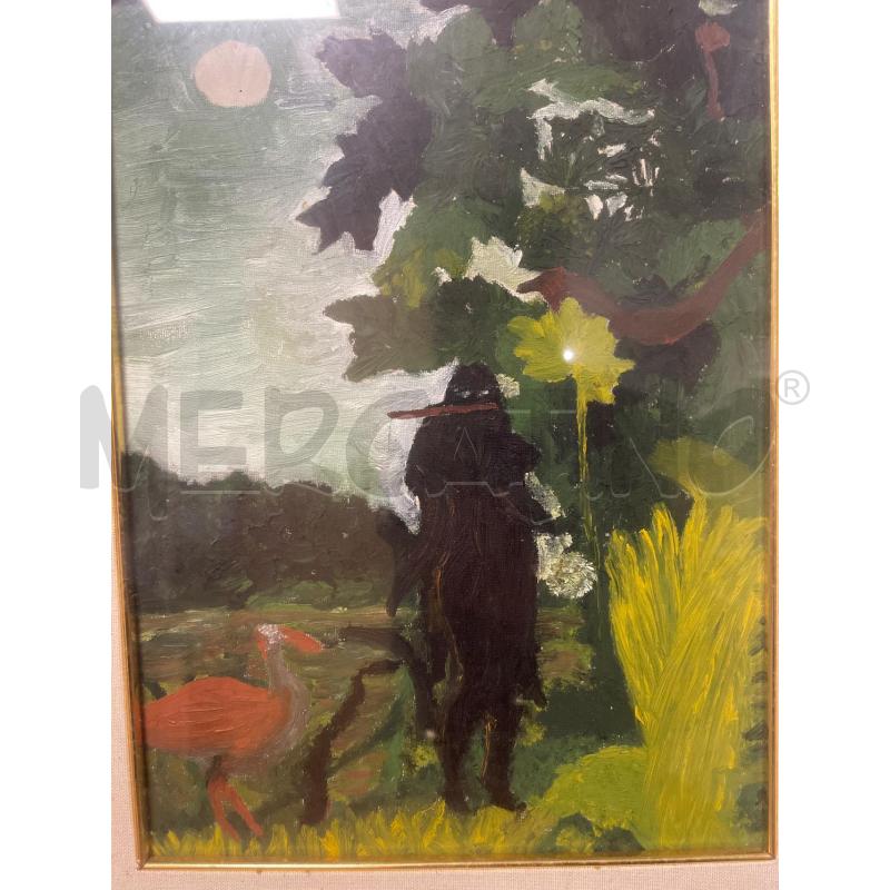 QUADRO L'UOMO NERO  | Mercatino dell'Usato San giovanni teatino 2