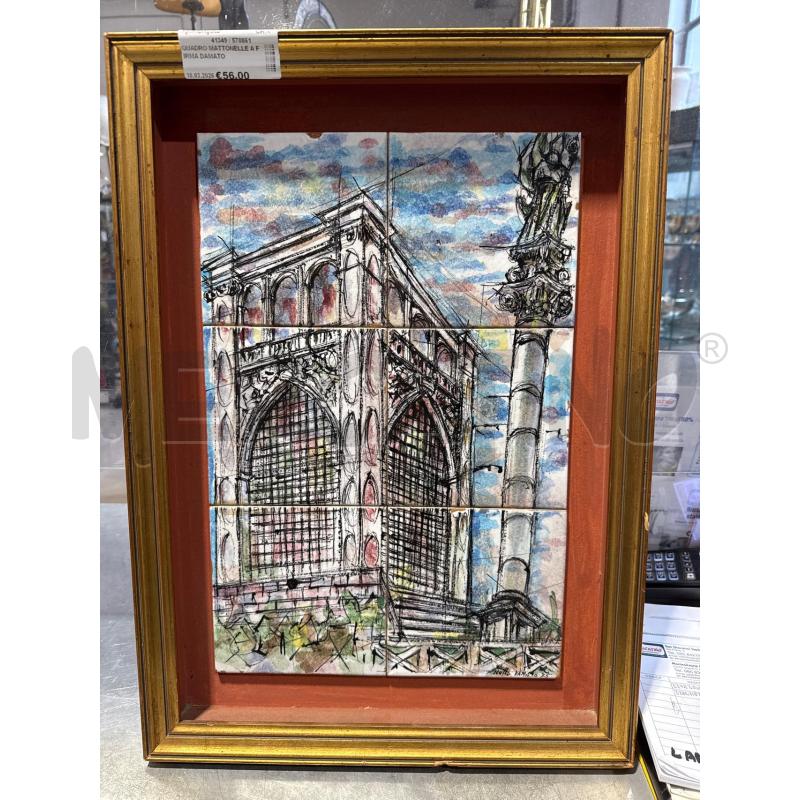 QUADRO MATTONELLE A FIRMA DAMATO | Mercatino dell'Usato San giovanni teatino 1