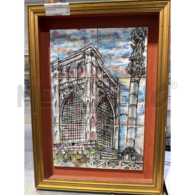 QUADRO MATTONELLE A FIRMA DAMATO | Mercatino dell'Usato San giovanni teatino 3