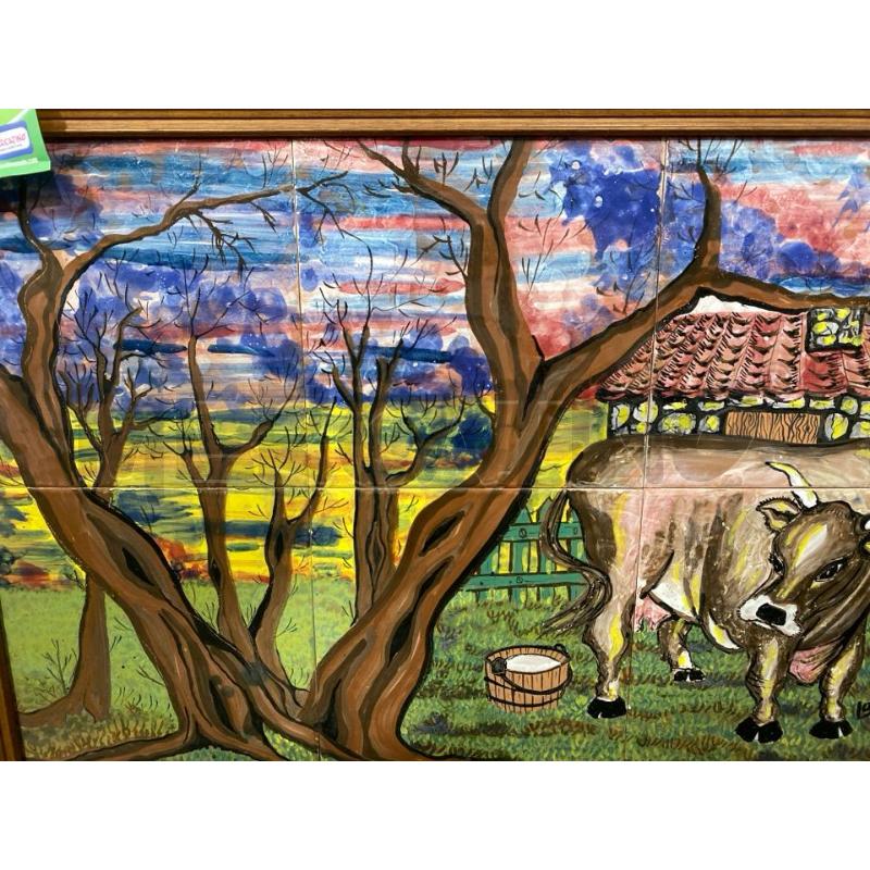 QUADRO MATTONELLE PAESAGGIO | Mercatino dell'Usato San giovanni teatino 1