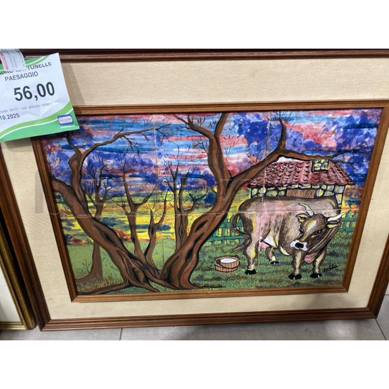 QUADRO MATTONELLE PAESAGGIO | Mercatino dell'Usato San giovanni teatino 2