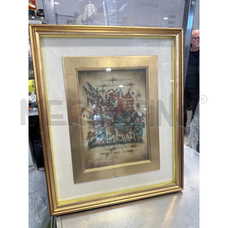 QUADRO MINIATURA ARABA | Mercatino dell'Usato San giovanni teatino 2