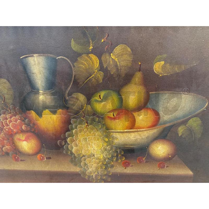 QUADRO NATURA MORTA CORNICE DORATA 104X75 | Mercatino dell'Usato San giovanni teatino 2