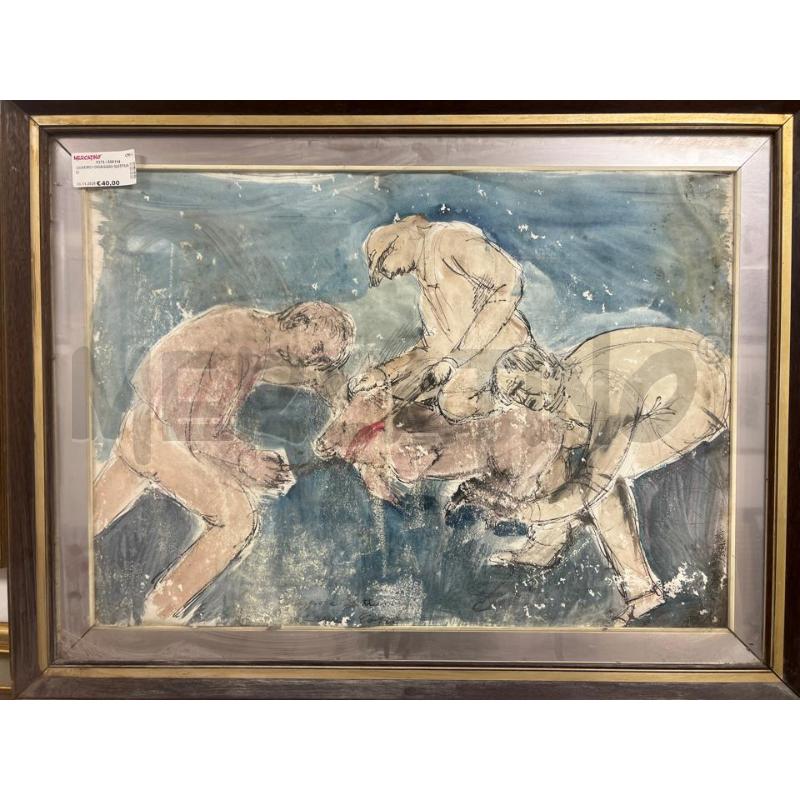 QUADRO OMAGGIO GUTTUSO | Mercatino dell'Usato San giovanni teatino 1
