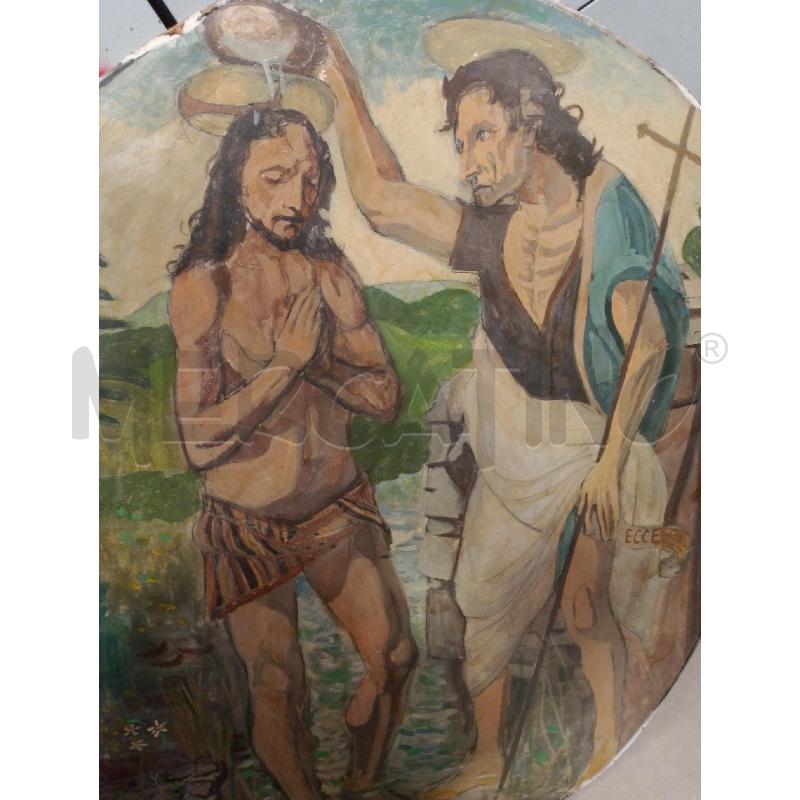 QUADRO OVALE SCENA SACRA | Mercatino dell'Usato San giovanni teatino 2