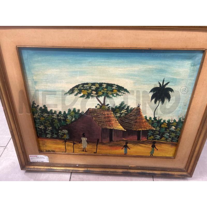 QUADRO PAESAGGIO AFRICA | Mercatino dell'Usato San giovanni teatino 1