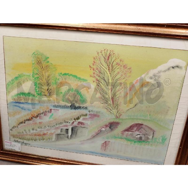 QUADRO PAESAGGIO A FIRMA ANTONIO PACIFICO | Mercatino dell'Usato San giovanni teatino 3