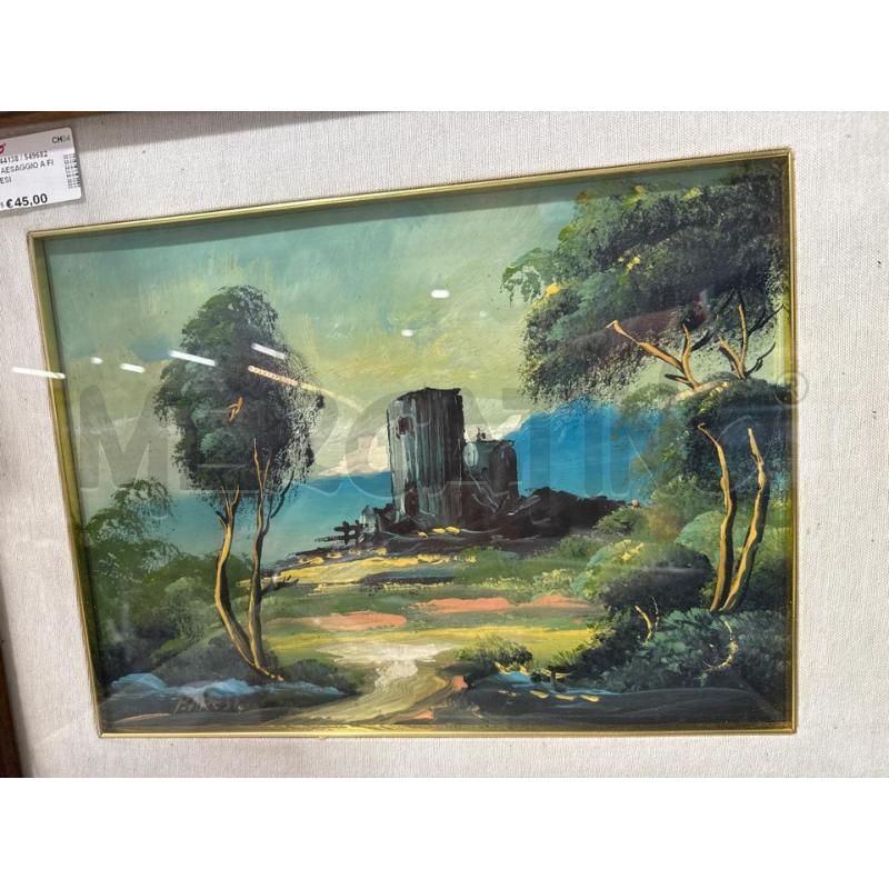 QUADRO PAESAGGIO A FIRMA P.ARESI | Mercatino dell'Usato San giovanni teatino 1