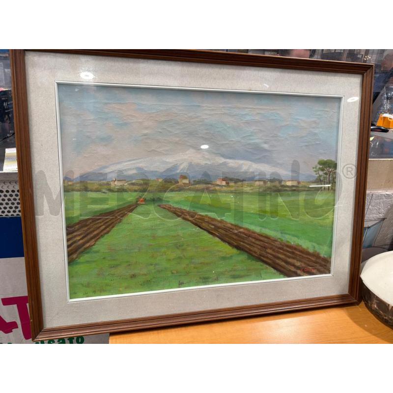 QUADRO PAESAGGIO A FIRMA V. CANCI  | Mercatino dell'Usato San giovanni teatino 1