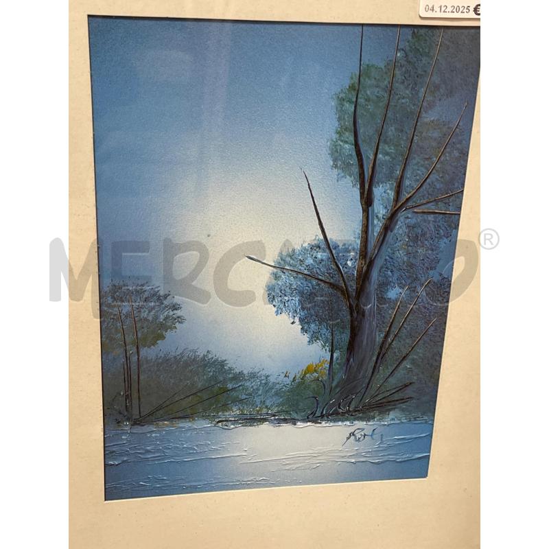 QUADRO PAESAGGIO BLU | Mercatino dell'Usato San giovanni teatino 2