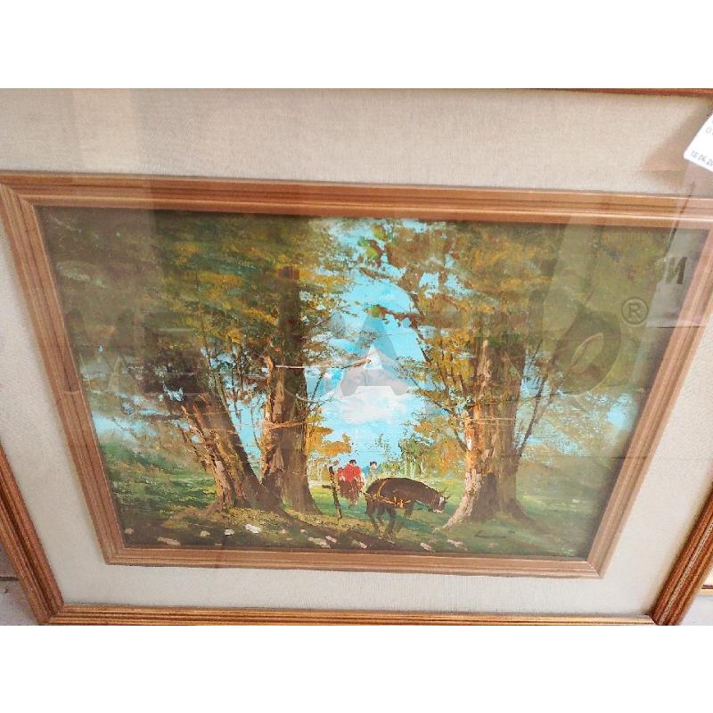 QUADRO PAESAGGIO BOSCO CAVALLO | Mercatino dell'Usato San giovanni teatino 2