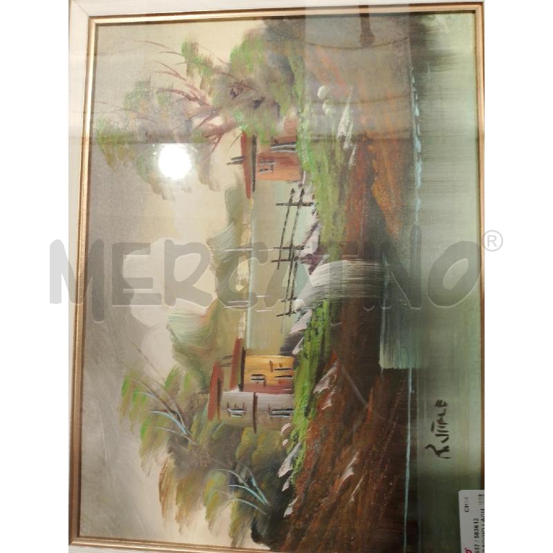 QUADRO PAESAGGIO LACUSTRE | Mercatino dell'Usato San giovanni teatino 1