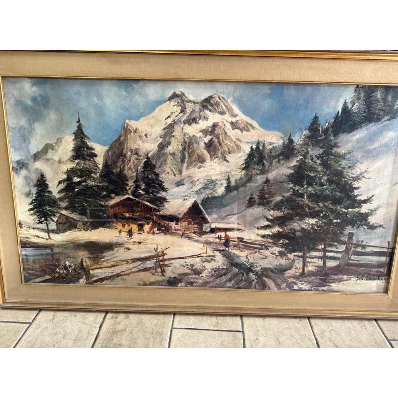 QUADRO PAESAGGIO MONTANO | Mercatino dell'Usato San giovanni teatino 1