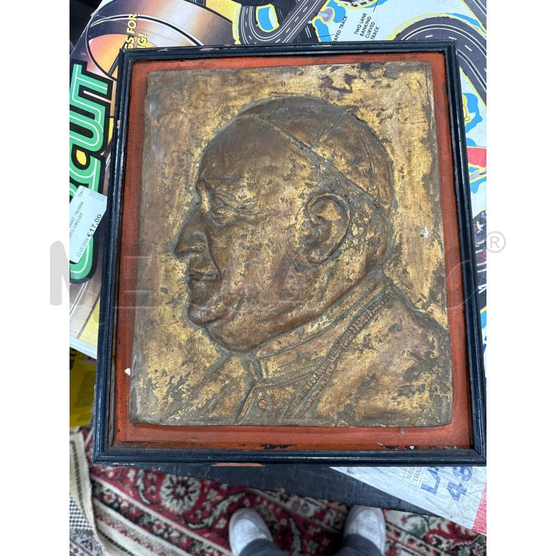 QUADRO PAPA DORATO  | Mercatino dell'Usato San giovanni teatino 1