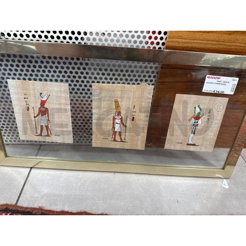 QUADRO PAPIRI EGIZI | Mercatino dell'Usato San giovanni teatino 1