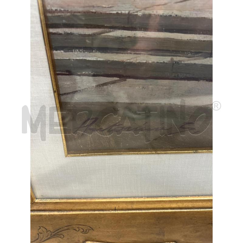 QUADRO PIAZZA CORNICE DORATA | Mercatino dell'Usato San giovanni teatino 2