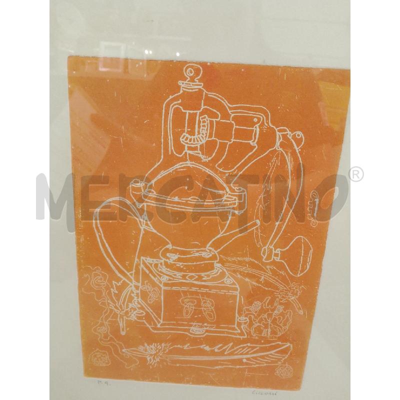 QUADRO PROVA D'AUTORE A FIRMA CICCONI 79X78 | Mercatino dell'Usato San giovanni teatino 1
