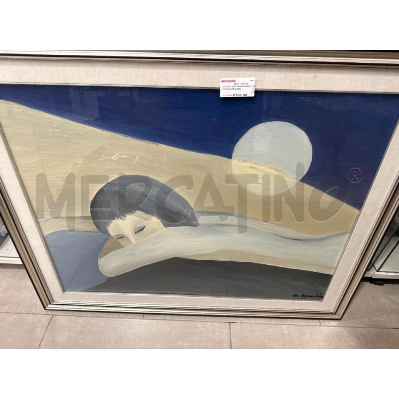 QUADRO RETTANGOLARE A FIRMA SPECCHIO | Mercatino dell'Usato San giovanni teatino 1