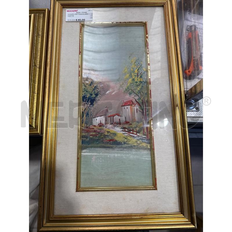 QUADRO RETTANGOLARE CASETTE | Mercatino dell'Usato San giovanni teatino 1