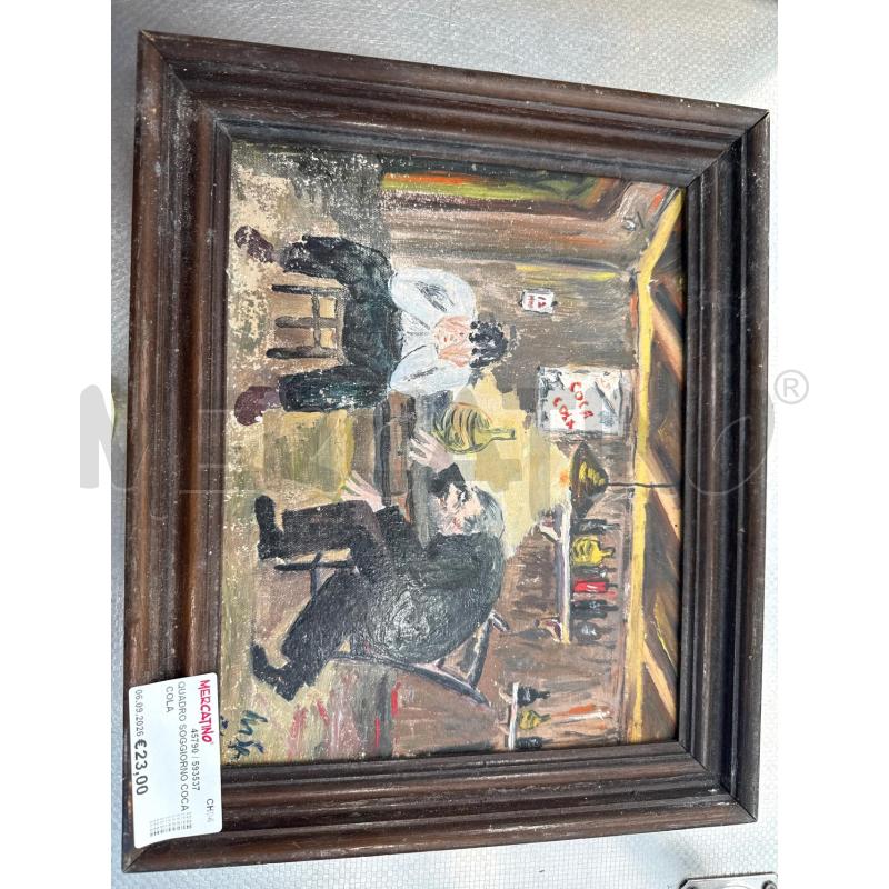 QUADRO SOGGIORNO COCA COLA | Mercatino dell'Usato San giovanni teatino 2
