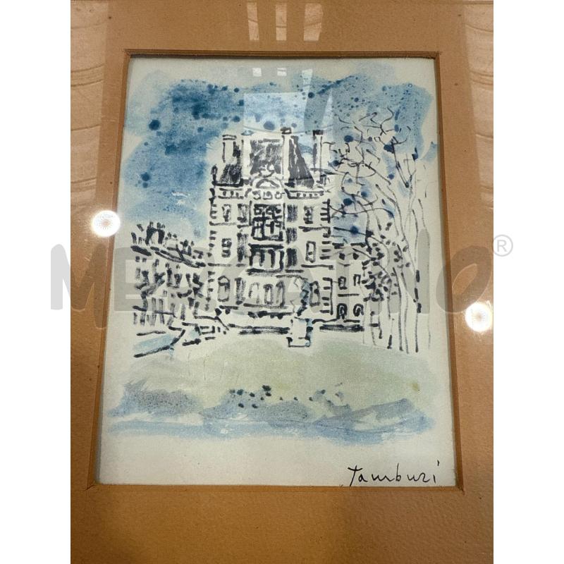 QUADRO STAMPA A FIRMA TAMBURI | Mercatino dell'Usato San giovanni teatino 2