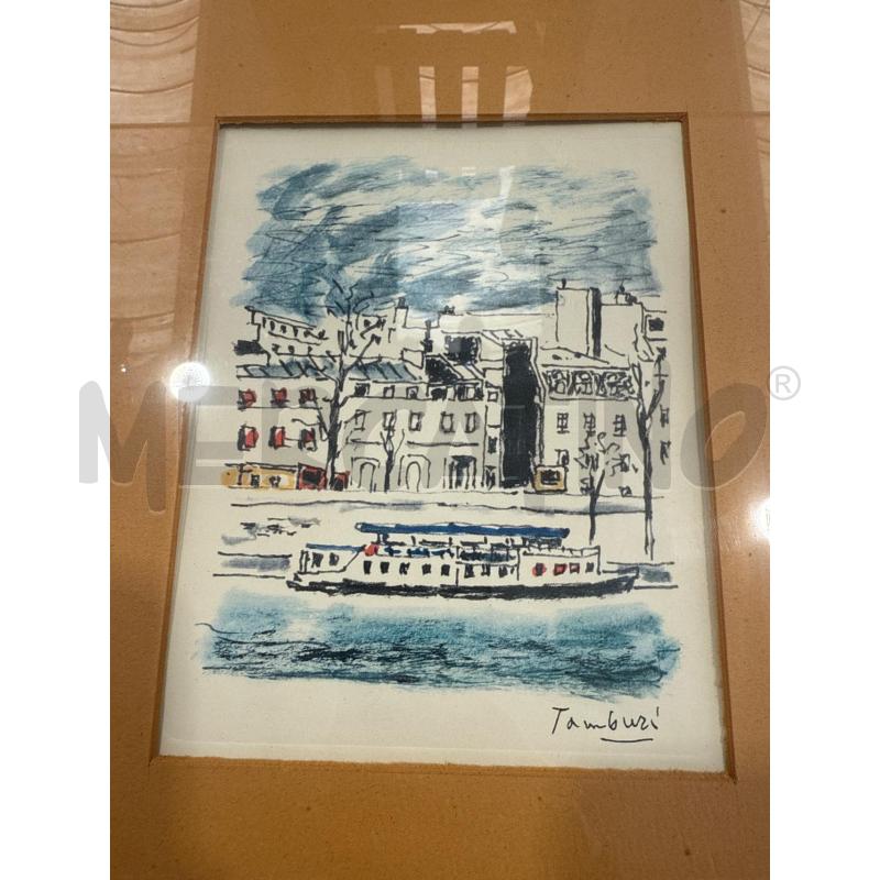 QUADRO STAMPA A FIRMA TAMBURI | Mercatino dell'Usato San giovanni teatino 2