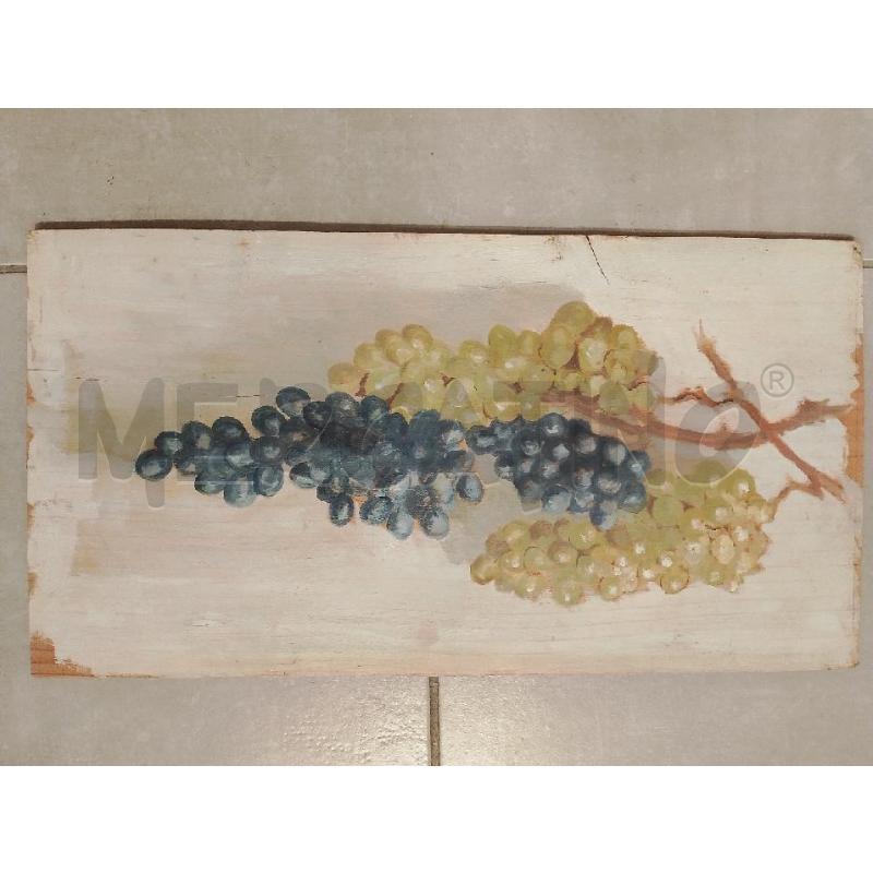 QUADRO SU TAVOLETTA UVA | Mercatino dell'Usato San giovanni teatino 1