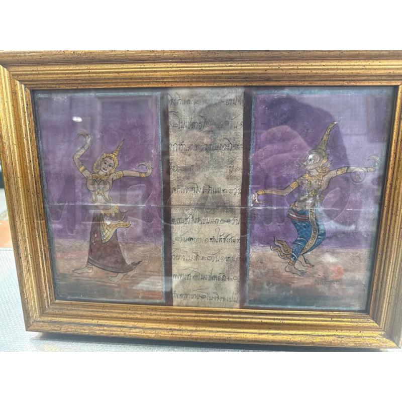 QUADRO THAILANDESE SCRITTURE DONNE  | Mercatino dell'Usato San giovanni teatino 2