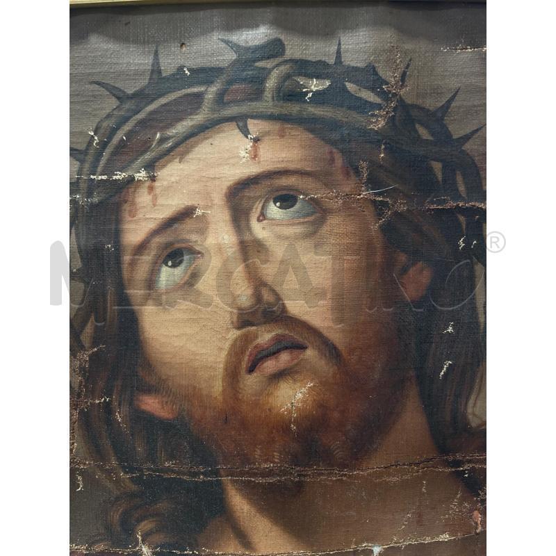 QUADRO VECCHIO GESU CORNICE DORATA 36X47 | Mercatino dell'Usato San giovanni teatino 3