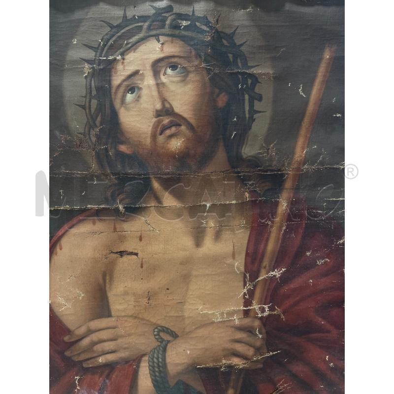QUADRO VECCHIO GESU CORNICE DORATA 36X47 | Mercatino dell'Usato San giovanni teatino 4