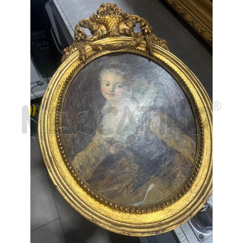 QUADRO VOLTO OVALE | Mercatino dell'Usato San giovanni teatino 1