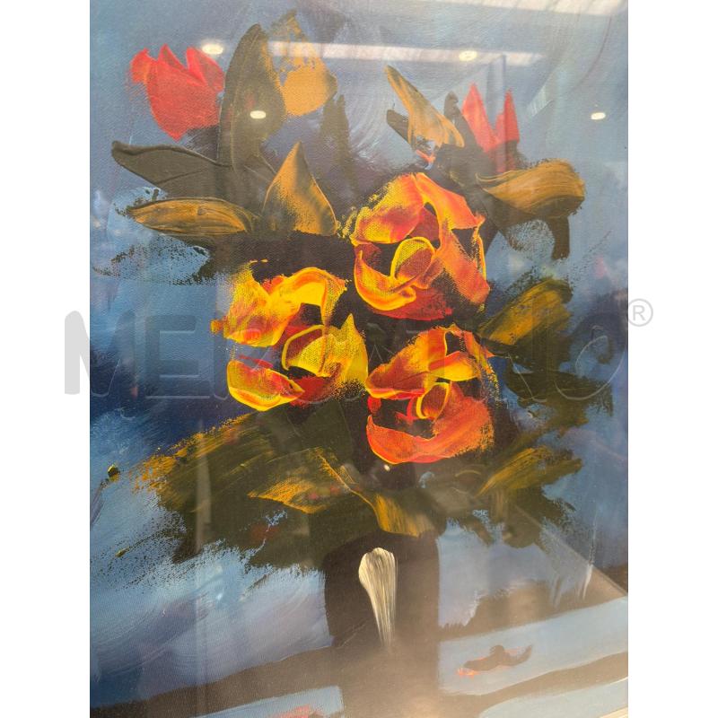 QUADRO  A FIRMA MISCAR PSEUDONIMO CARLO MISMETTI 70X50 | Mercatino dell'Usato San giovanni teatino 3