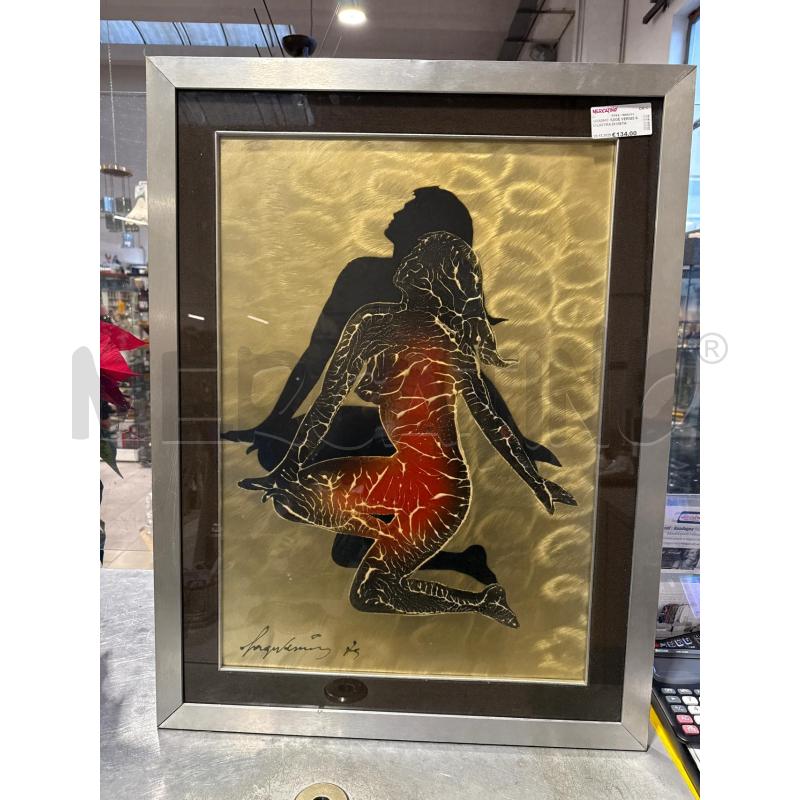 QUADRO  SAGE VERNIS SU LASTRA DI METALLO | Mercatino dell'Usato San giovanni teatino 1