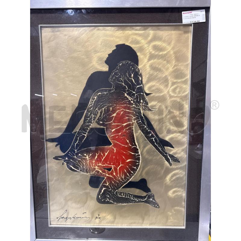 QUADRO  SAGE VERNIS SU LASTRA DI METALLO | Mercatino dell'Usato San giovanni teatino 3