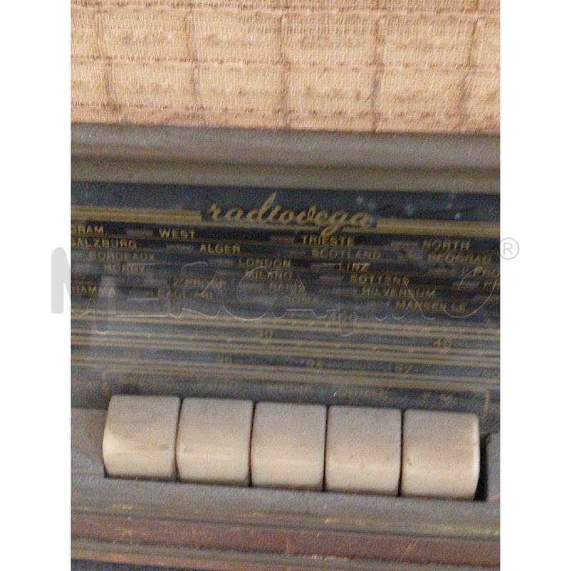 RADIO A VALVOLE RADIOVEGA FM104 ANNI 50 | Mercatino dell'Usato San giovanni teatino 3