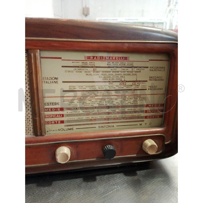 RADIO MARELLI A VALVOLE NON FUNZIONANTE | Mercatino dell'Usato San giovanni teatino 2