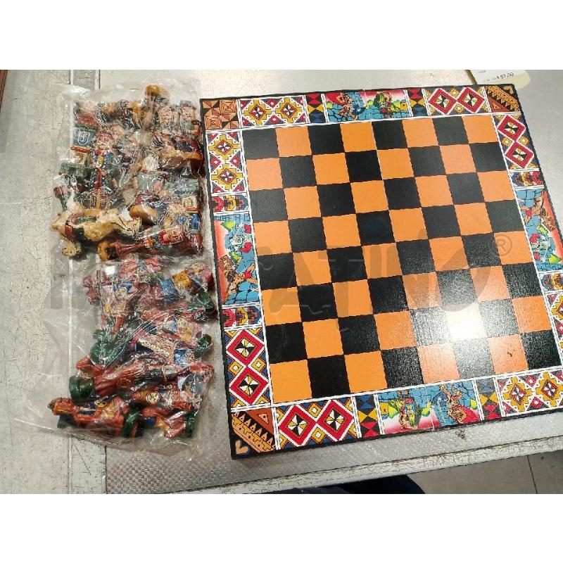 SCACCHIERA ARANCIO E NERA | Mercatino dell'Usato San giovanni teatino 3