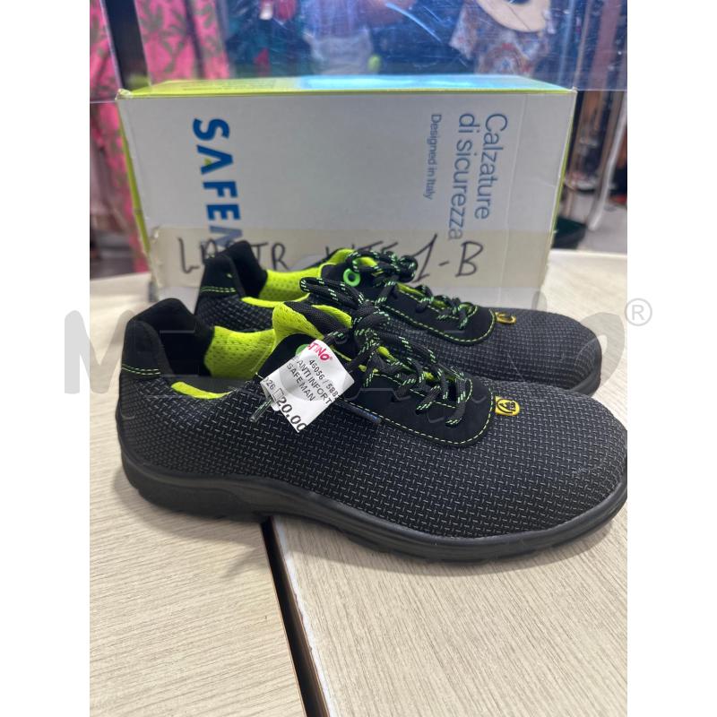 SCARPE ANTI INFORTUNISTICHE SAFE MAN NERE GIALLO FLUO TG 40 | Mercatino dell'Usato San giovanni teatino 1
