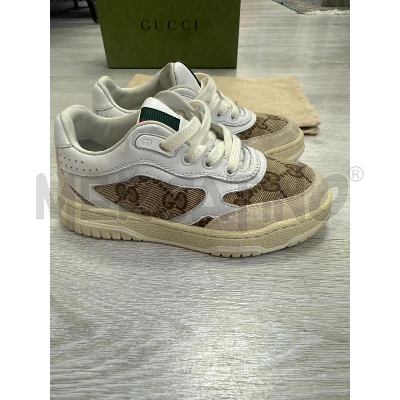 SCARPE BAMBINO GUCCI BIANCHE BEIGE  | Mercatino dell'Usato San giovanni teatino 2