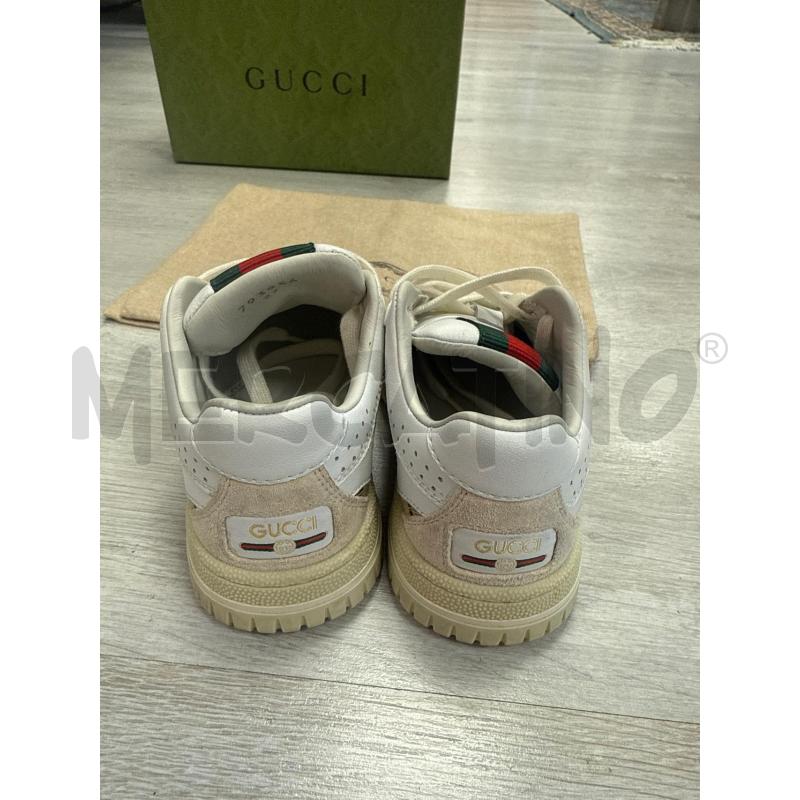 SCARPE BAMBINO GUCCI BIANCHE BEIGE  | Mercatino dell'Usato San giovanni teatino 4