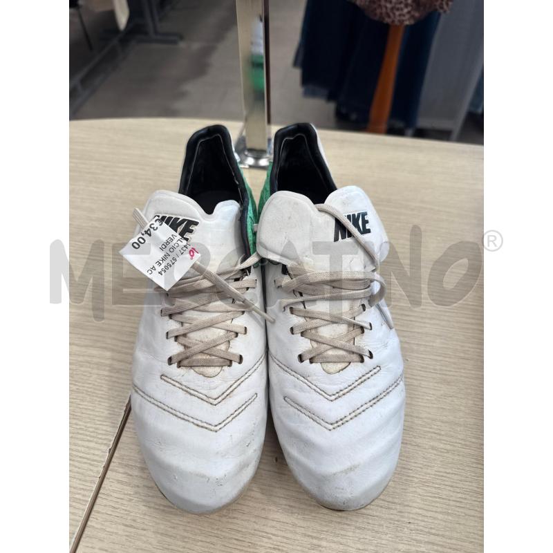 SCARPE CALCIO NIKE ACC BIANCHE VERDI | Mercatino dell'Usato San giovanni teatino 2