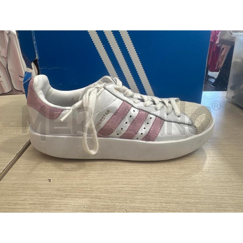 SCARPE DONNA ADIDAS SUPERSTARE BIANCXHE ROSA  | Mercatino dell'Usato San giovanni teatino 1