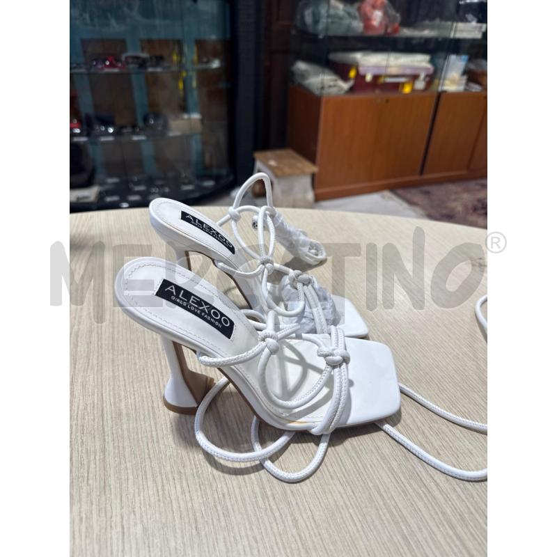SCARPE DONNA ALEXOO BIANCHE TACCO | Mercatino dell'Usato San giovanni teatino 1