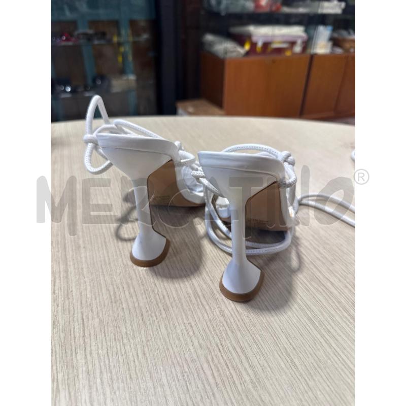 SCARPE DONNA ALEXOO BIANCHE TACCO | Mercatino dell'Usato San giovanni teatino 3