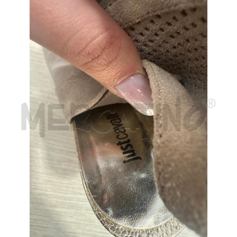 SCARPE DONNA BEIGE SCAMOSCIATE FORATE  | Mercatino dell'Usato San giovanni teatino 4
