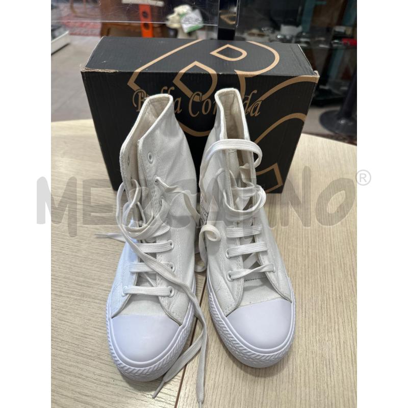 SCARPE DONNA BELLA COMODA BIANCHE  | Mercatino dell'Usato San giovanni teatino 2