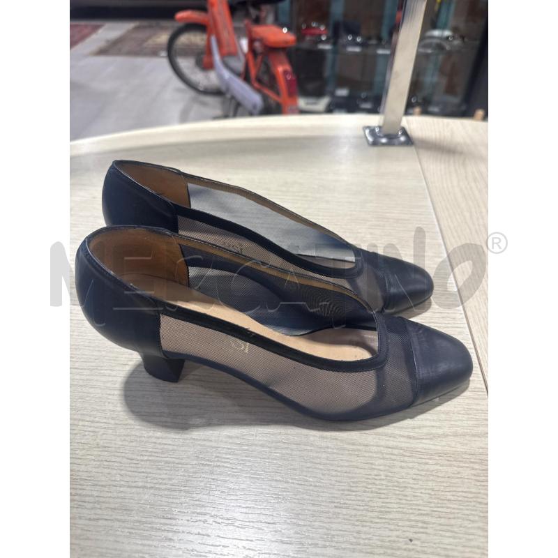 SCARPE DONNA BLU TACCO VELATE | Mercatino dell'Usato San giovanni teatino 1