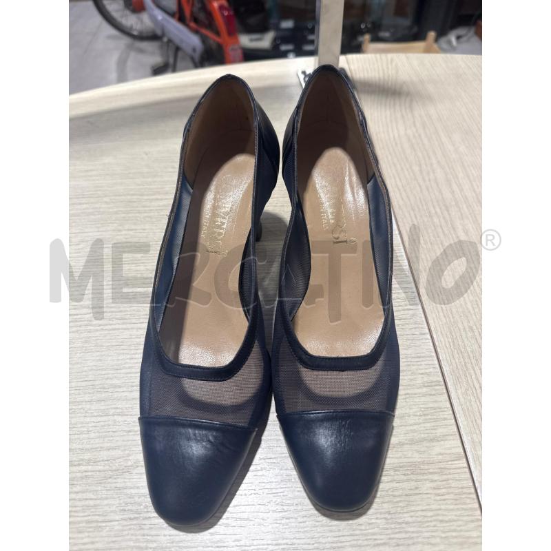 SCARPE DONNA BLU TACCO VELATE | Mercatino dell'Usato San giovanni teatino 2